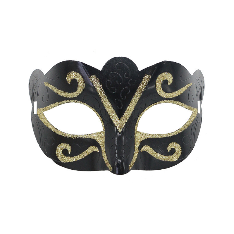 Mariposa máscara pintada mitad cara lucha libre mano de juego de rol visera carnaval Halloween props fiesta TK