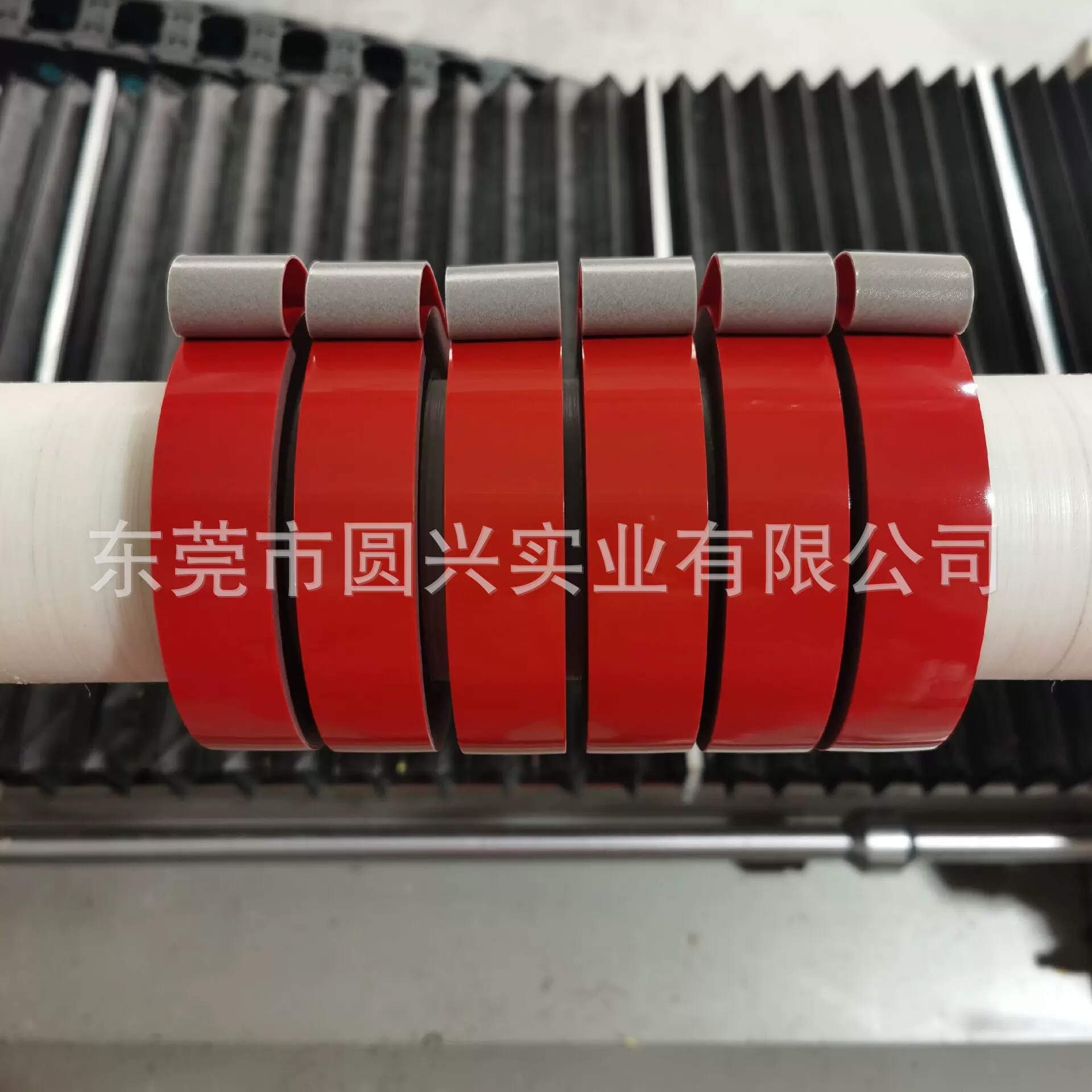 现货红膜灰色亚克力双面胶条强力无痕防水挂钩汽车专用泡棉双面胶