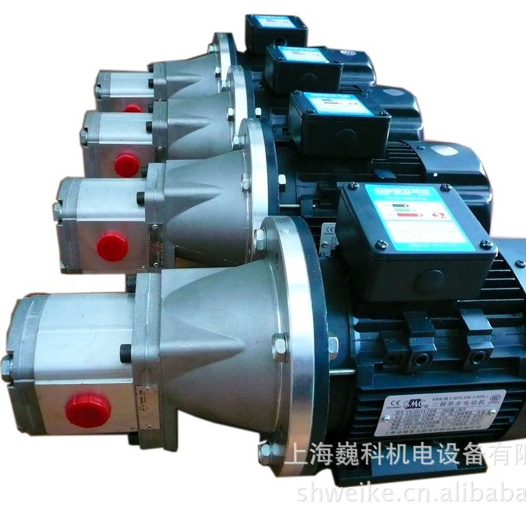 厂家直销WK-Hydraulic 高压WKP1B0-M系列电机齿轮泵组, 270bar