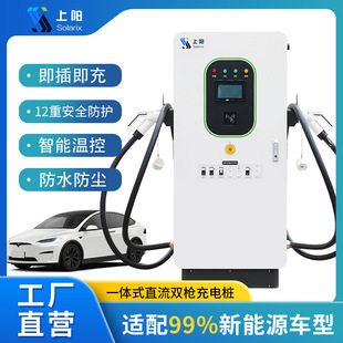 Dual-Gun Commercial New Energy Electric Vehicle Operation Three-Phase Dc Charging Pile Fast Charging Integrated Charging Station