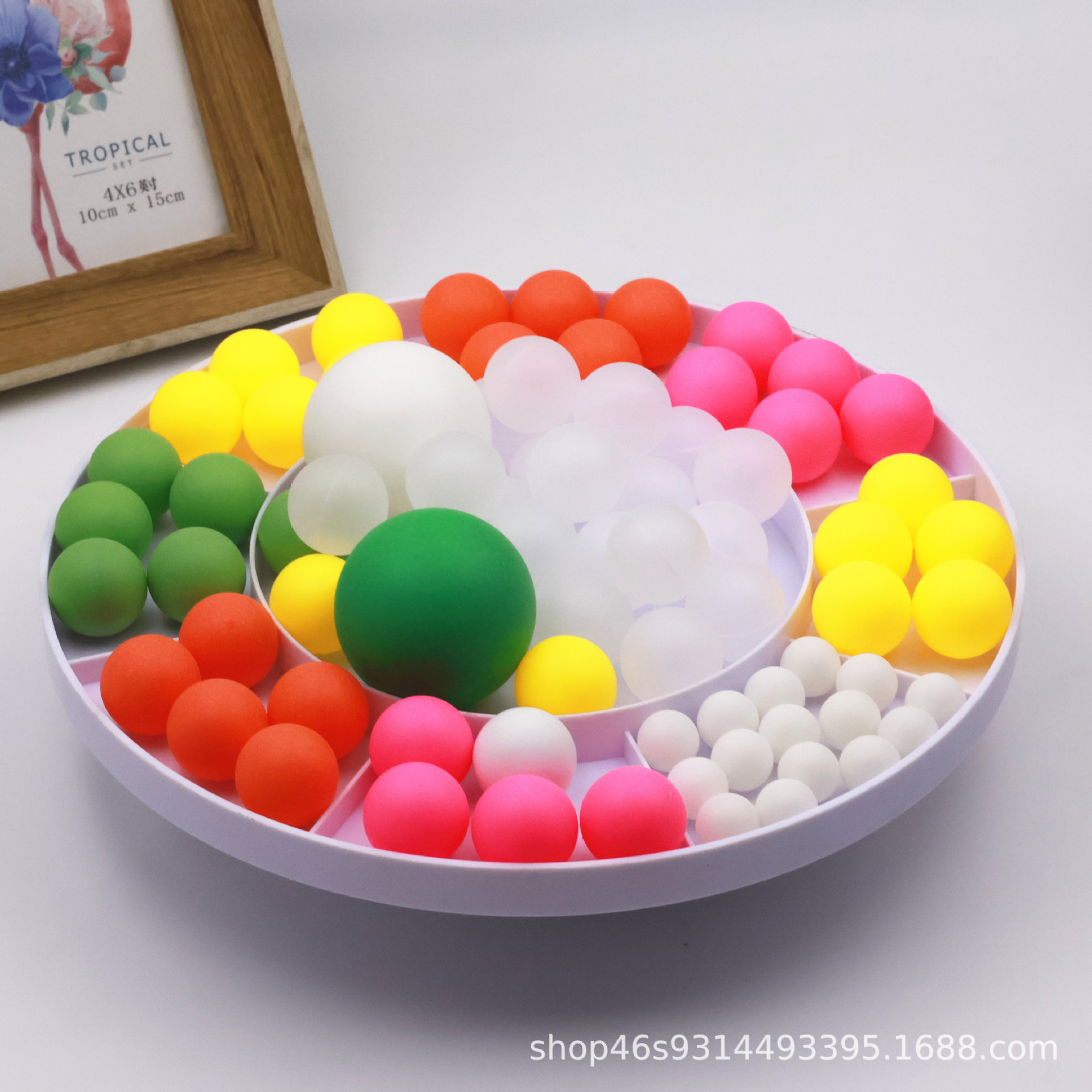 pp空心走珠球 香体护肤止汗瓶走珠 化妆瓶液体塑料走珠 颜色加工