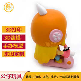 动漫影视周边玩偶搪胶玩具公仔 注塑动漫PVC企业吉祥物手办模型