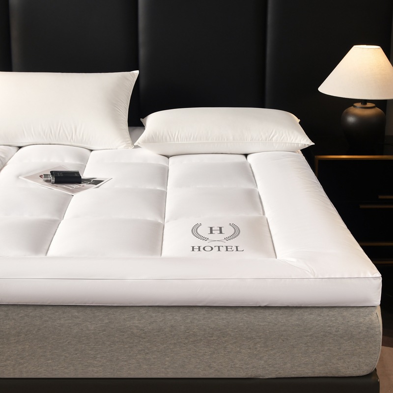 Hilton Hotel Double-Layer Feather Velvet Mattress Thickeneded Soft Bed Pad Student Dormitory Mattress Super Soft Cotton Quilt