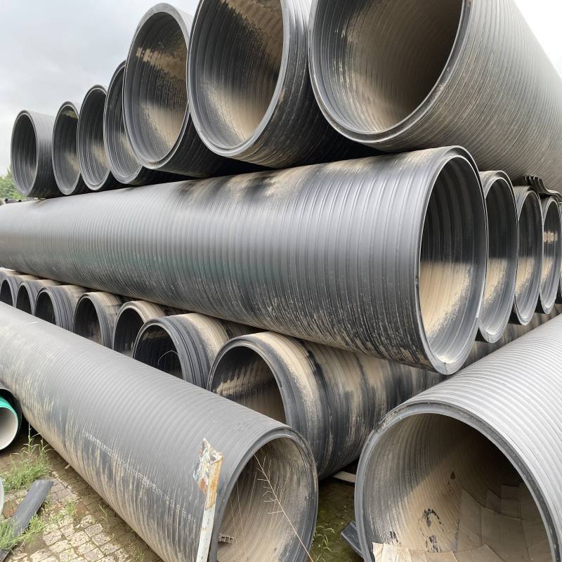 联塑 一级经销商 pe双壁波纹管 密封度高 高密度聚乙稀排水