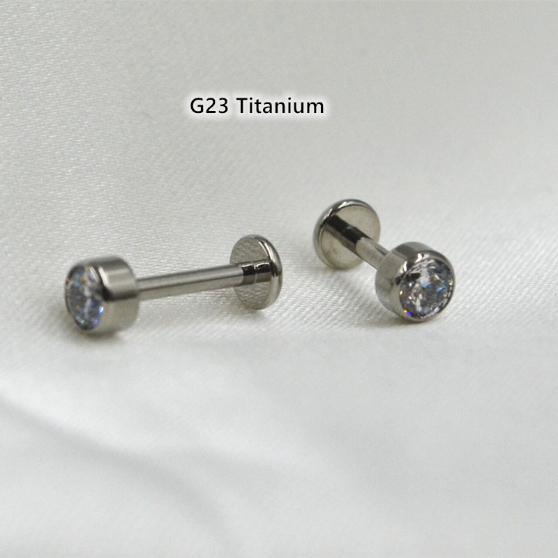 G23钛合金穿刺穿孔饰品AAAAAA锆石唇钉唇环人中钉耳蜗钉耳骨钉-阿里巴巴