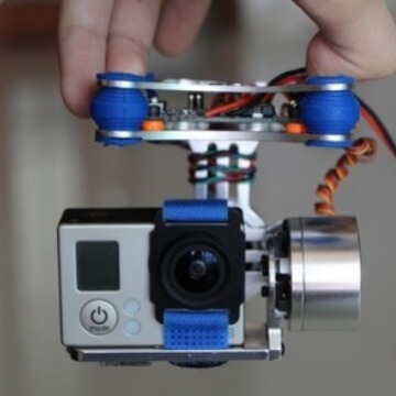SPEEDHK Gopro3 Dog 3 Бесщеточный облачный двухосевой бесщеточный стабилизатор Elf Применимо Фактический продукт не включает камеру