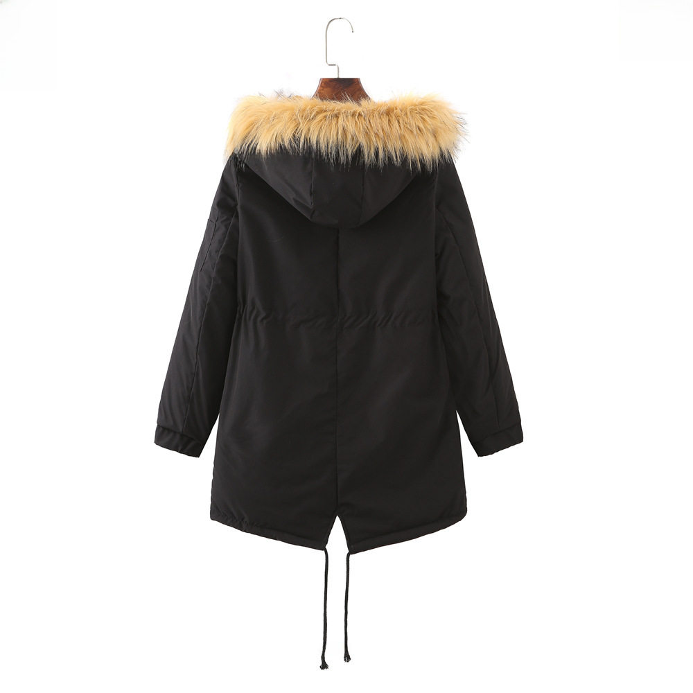 D933 Winter Coat Thickened European Size Cotton Coat_voghion.com