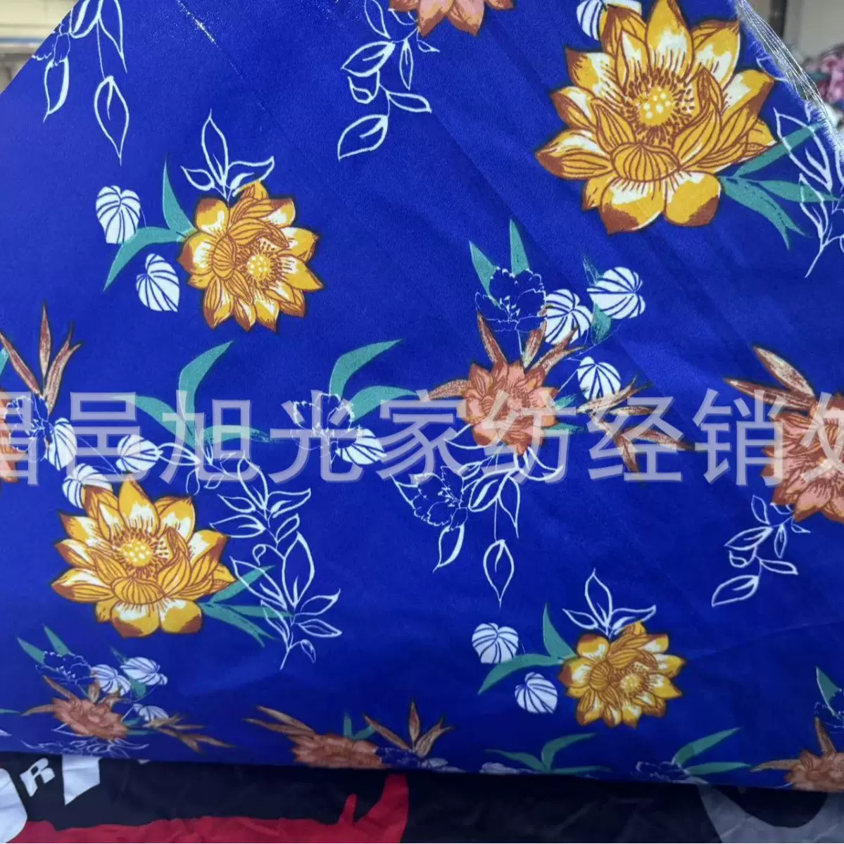 批发微瑕优肤棉印花布生态棉磨毛布 全涤加厚植物羊绒面料仿