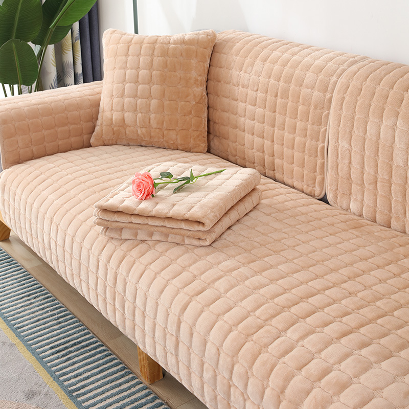 Romantischer Sofaüberzug Elastisch Kratzfest Rutschfest Waschbar_voghion.com