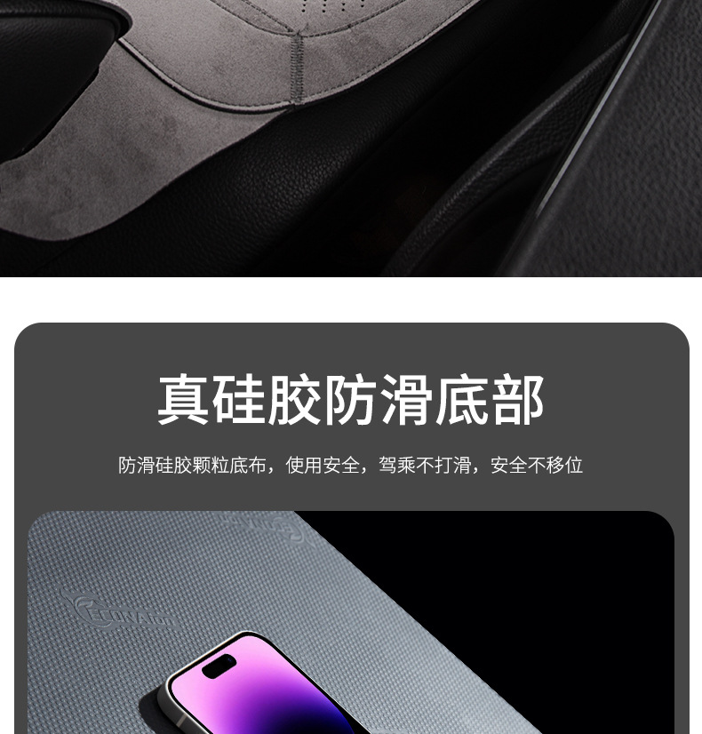 Summer single-seat car seat cushion universal four-season ventilated and breathable thin suede car half-pack small waist seat cushion
