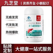 九.芝堂赛维牌水飞蓟磷脂片35片官方旗舰店厂家直供一件代发批发