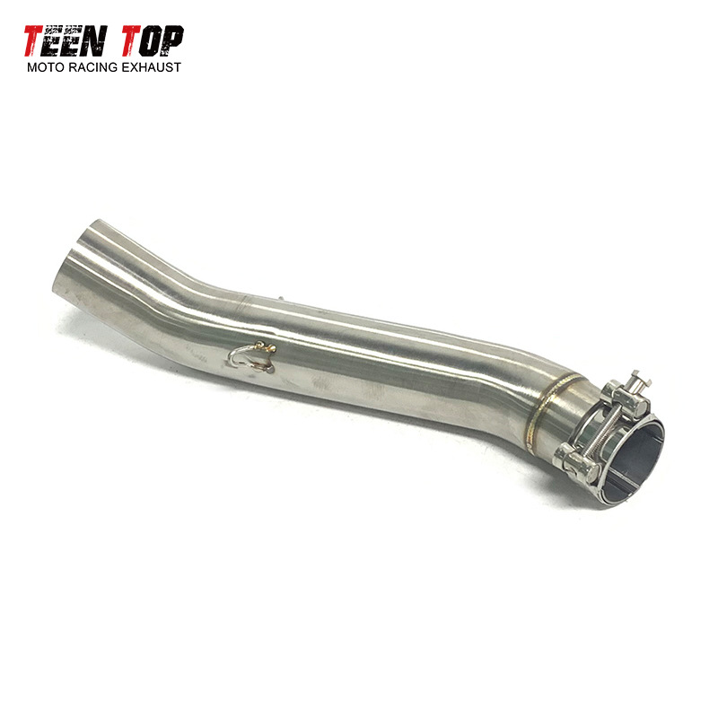 Modified Benelli Huanglong 300 Exhaust Pipe Middle Section Suitable for Benelli Bn302/Tnt300 51mm Interface