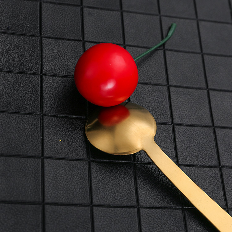 Rund kaffeske i rustfrit stål til desserter og is_voghion.com