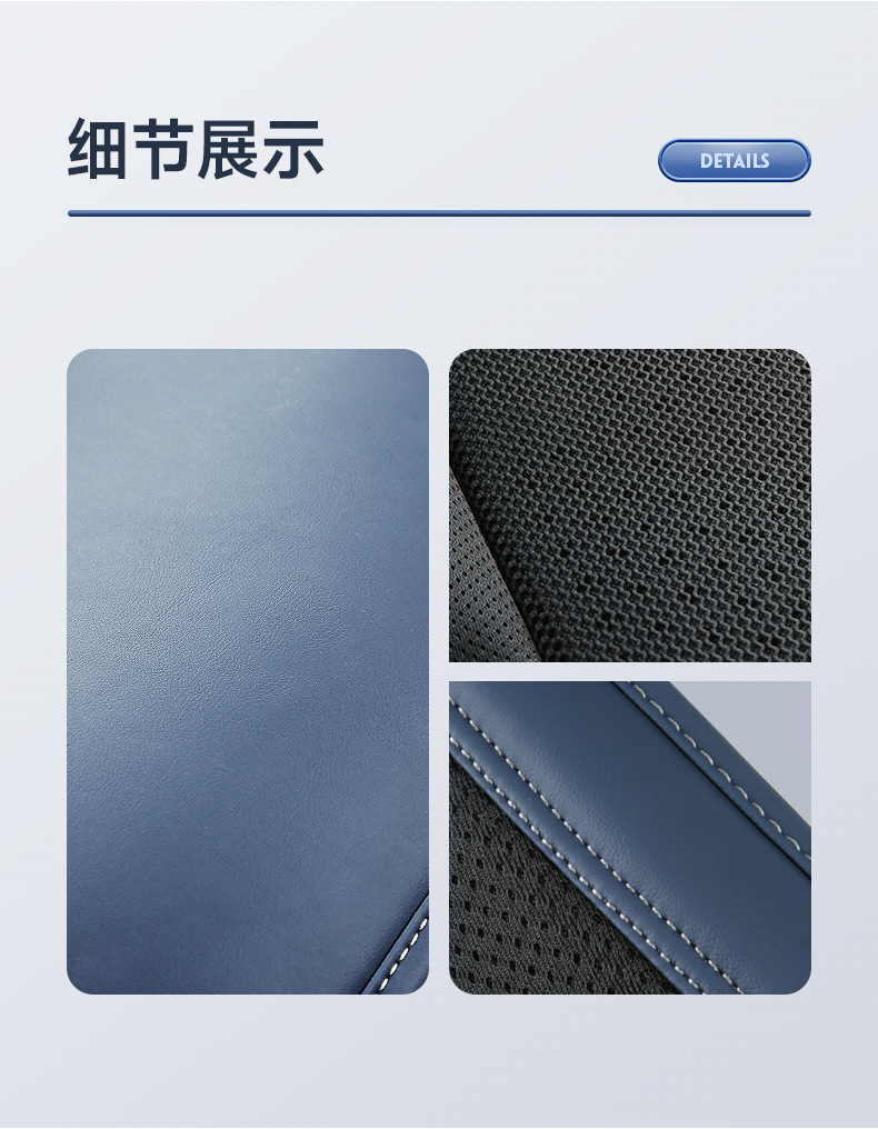 Summer car ventilation seat cushion refrigeration seat cushion summer cold air ventilation heat dissipation cool cushion truck back strap fan