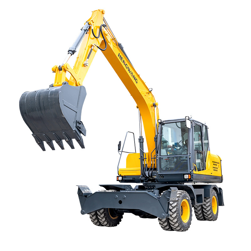 Fabricante de suministro de excavadora de ruedas de 80 excavadora de relleno de zanja excavadora de gancho de madera de brazo largo excavadora de ruedas