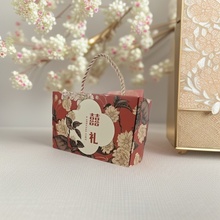 新繁花结婚喜糖盒子婚礼伴手礼喜糖盒礼盒空盒糖果包装盒喜糖卡纸
