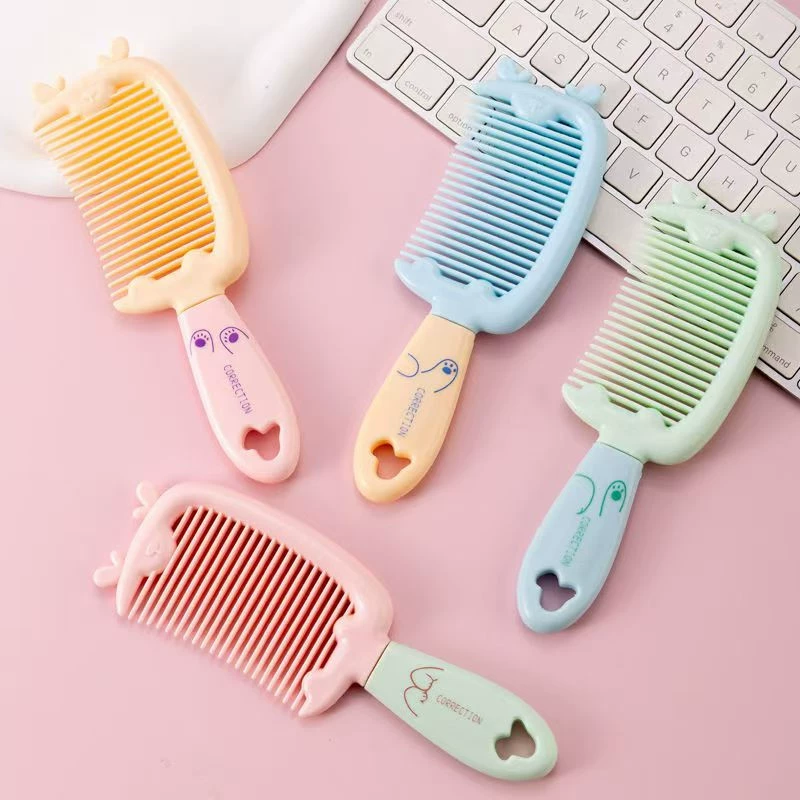 I022 Корейская версия портативная толстая гладкая высококачественная расческа для мороженого в форме мороженого антистатическая мультяшная расческа