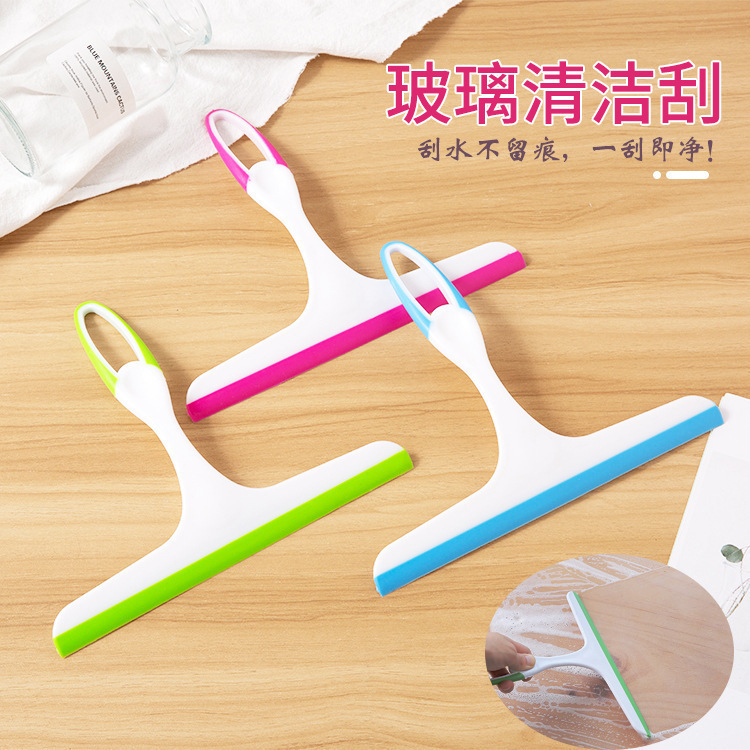 Glass Cleaner retractable long handle double-sided window cleaner glass brush scraping high-rise building cleaning window cleaning tools household