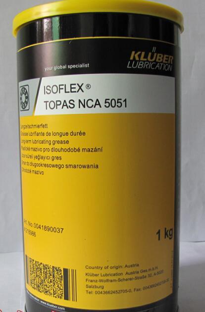 KLUBER������ISOFLEX TOPAS NCA5051����ϳɵ͜��L�ڝ���֬