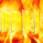 订购 定制 8mm高硼硅单片防火玻璃