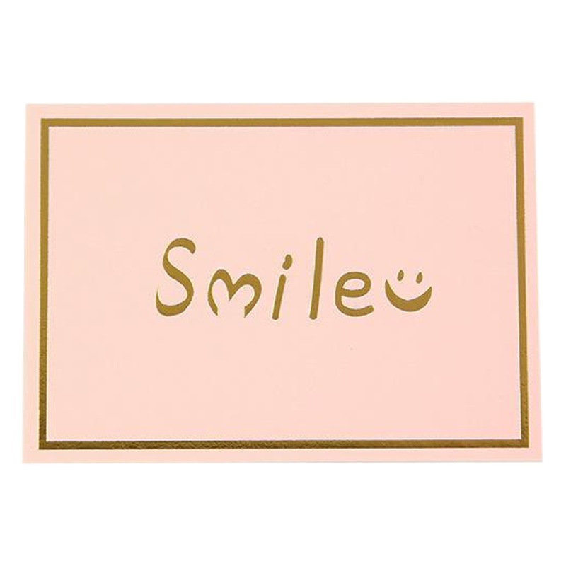 Tarjetas de felicitación para el Día de San Valentín, tarjetas de felicitación creativas de estilo coreano, mensajes con ramos de flores, tarjetas pequeñas con estampado dorado al por mayor