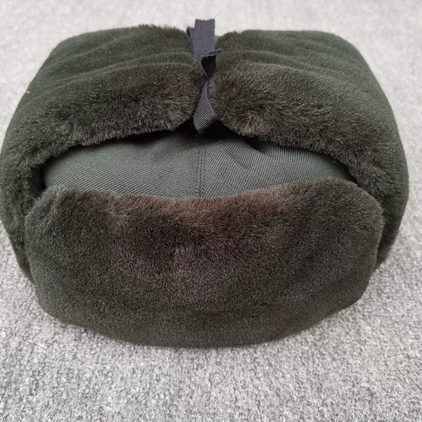 Thickened Warm Hat for Men, Dad's Style, Suitable for Middle-Aged and Elderly, Fleece-Lined Hat for Cold Protection and Warmth