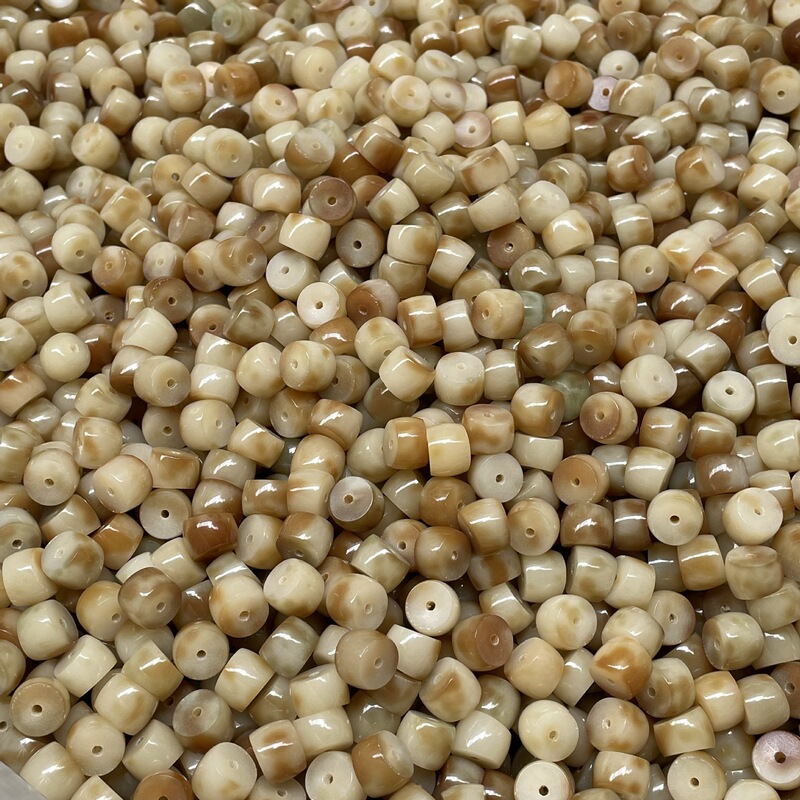 8mm小肠菩提根蒜瓣大肠虎斑花皮老料精抛菩提子散珠菩提根批发|undefined