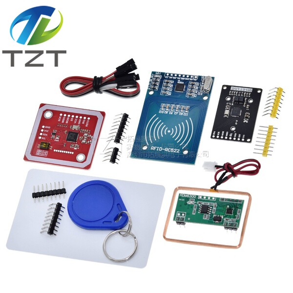 NFC RFID module RC522 MFRC-522 PN532 RDM6300 Kit SPI writing and…