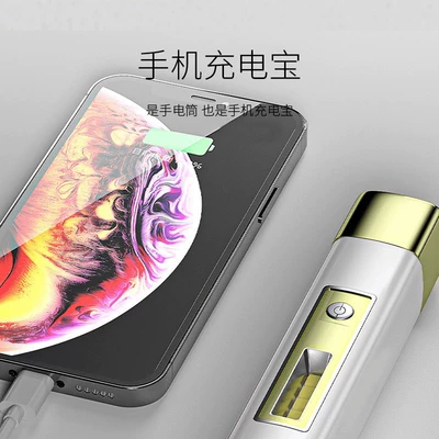 UV fənərlər Mini Flashlight USB Charging