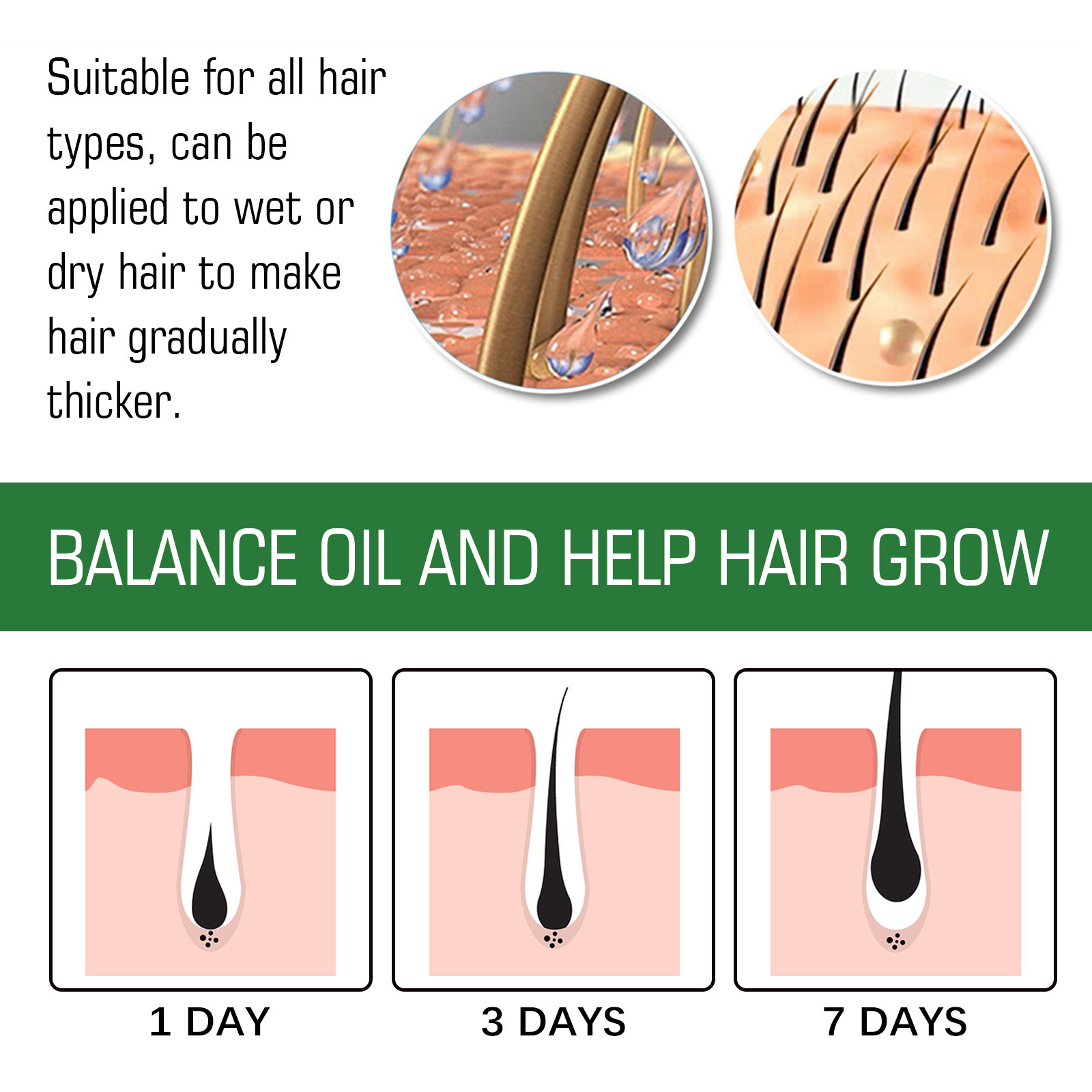 EELHOE Spray espesante para cabello con romero Hidrata las raíces del cabello, repara el cabello dañado, fortalece el cabello y previene la caída del cabello._voghion.com