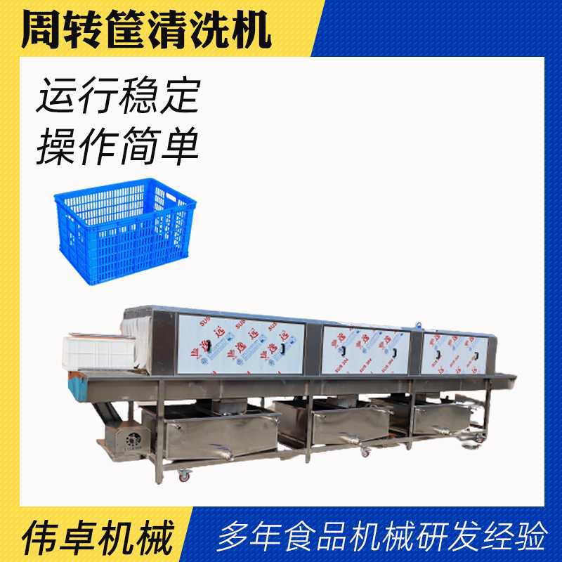 商用周转筐清洗机多功能洗筐设备高压喷淋洗筐机