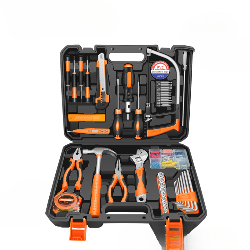 Kit de herramientas, conjunto de herramientas domésticas, destornillador, conjunto de herramientas universales, llave multifuncional montada en el vehículo, hardware completo