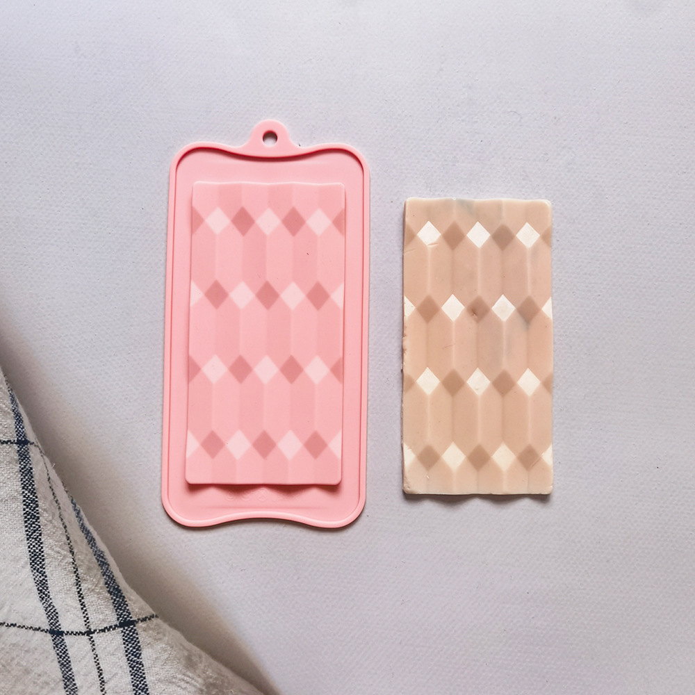 Escalones de chocolate 169 molde de silicona pastel helado pudín molde de postre jabón utensilios