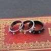 Fashionable metal street ring suitable for men and women, punk style