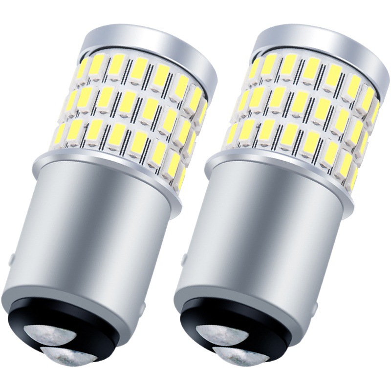 En stock luz LED T20 54smd 3014 3030 luz de freno amplia presión resalte señal de giro Luz de marcha atrás