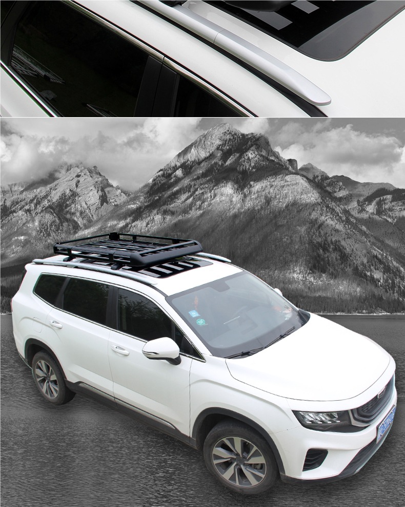 Car Roof Rack Suv Universal Car Travel Frame Shelf Special Luggage Frame Basket Roof Rack Modification