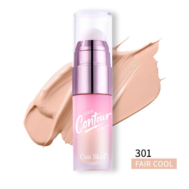 CosSkin Two-head Repair Stick Matte Highlight Silhouette Natural Durable Liquid Two-head Repair Pen