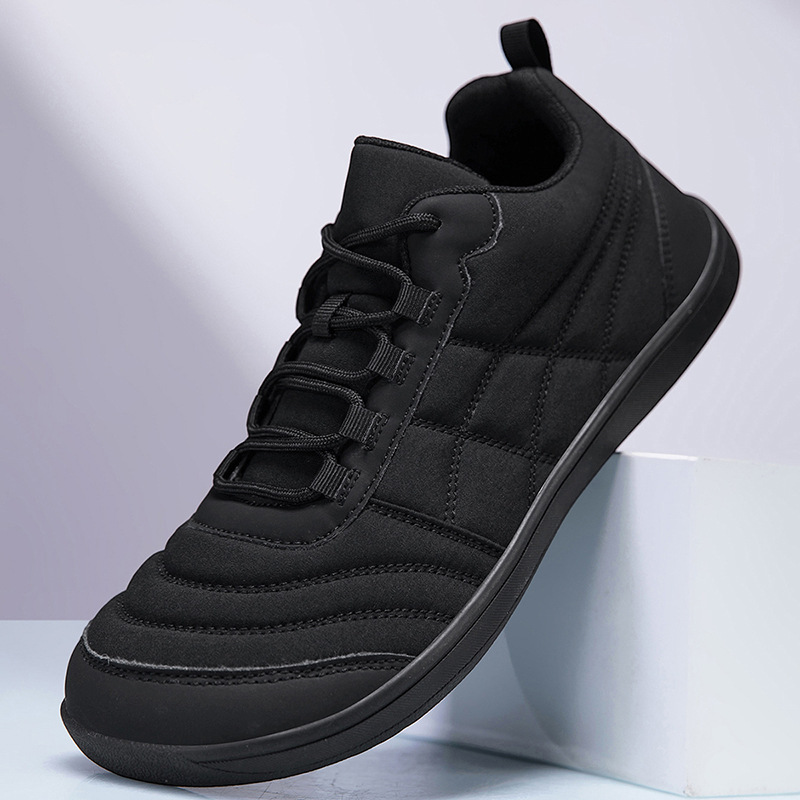Large Size Breathable Non-Slip Wide-Toe Shoes, Hiking Wide-Foot Shoes, Suitable for All Seasons, Widened and Thickened Sports Shoes