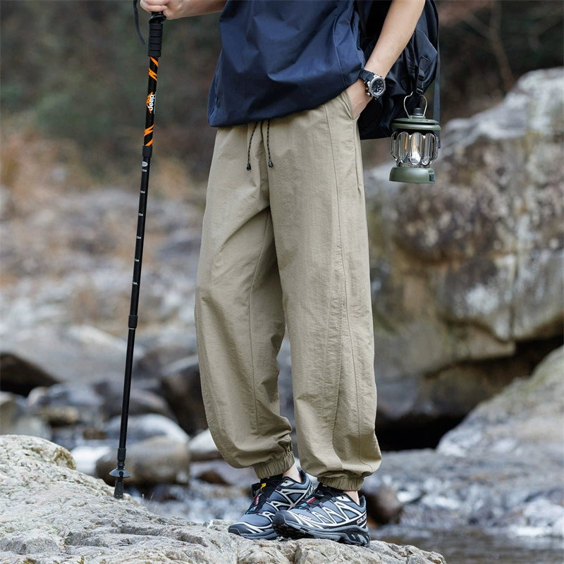 2025 весна и лето новые повседневные брюки весенние новые наружные альпинистские спортивные штаны прилив фирменные комбинезоны для мужчин трансграничный заряд