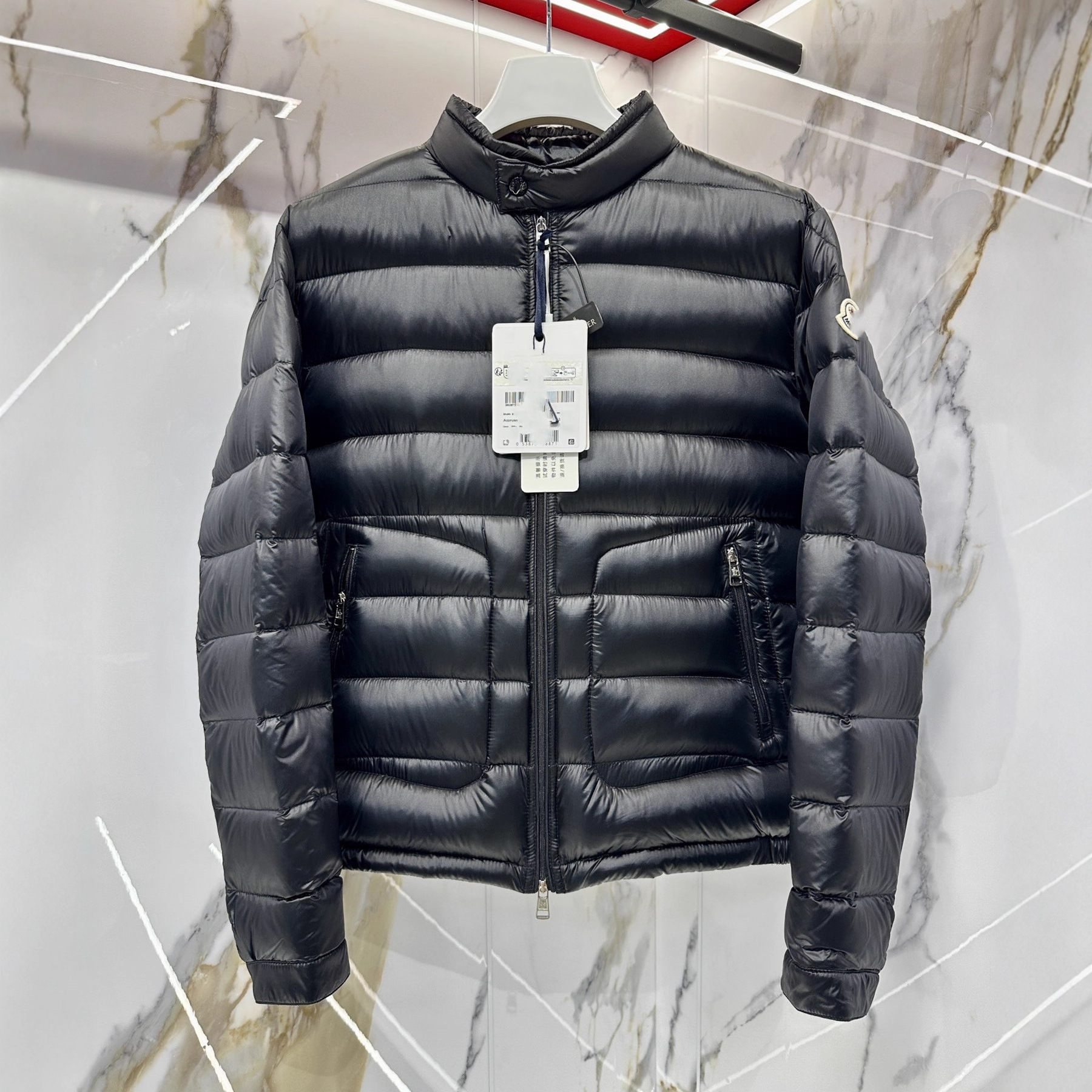 2025 Autumn and Winter Cross-Border Mengjia Lightweight Short down Jacket New Mengkou 285 Original Label Men's Trendy Jacket