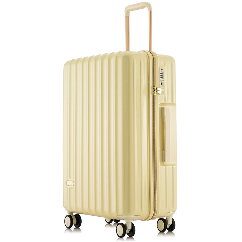 Equipaje exportación japonés celebridad en línea 24 mudo universal rueda PC estudiante trolley caso hembra ultra-ligera maleta 20 pulgadas macho