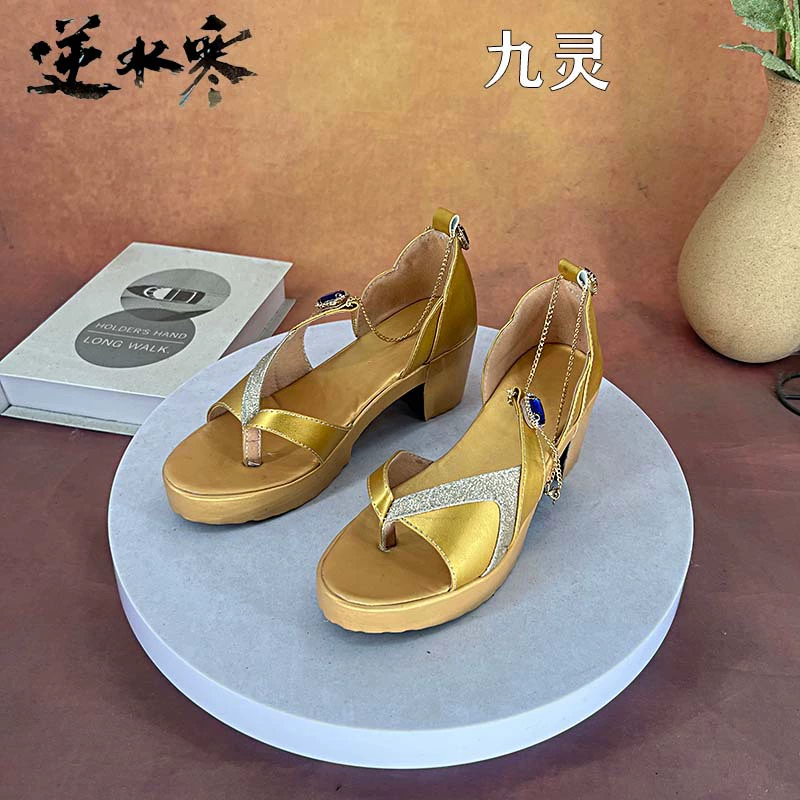 Обувь для косплея для девочек с аниме Лолита и обувью для игр.