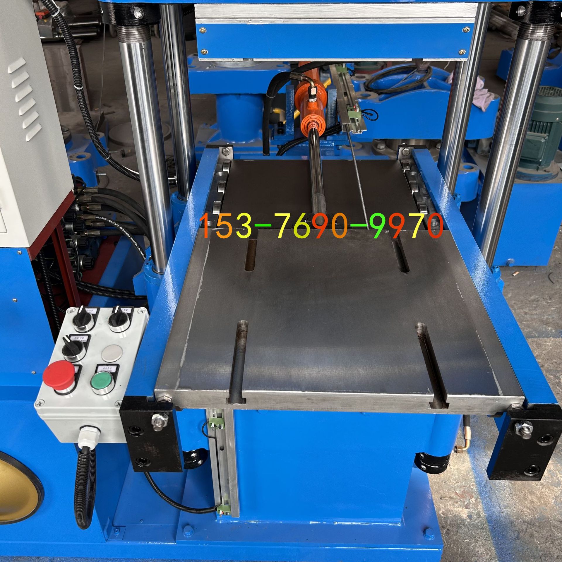 50吨400X400PLC强开全自动推拉硫化机