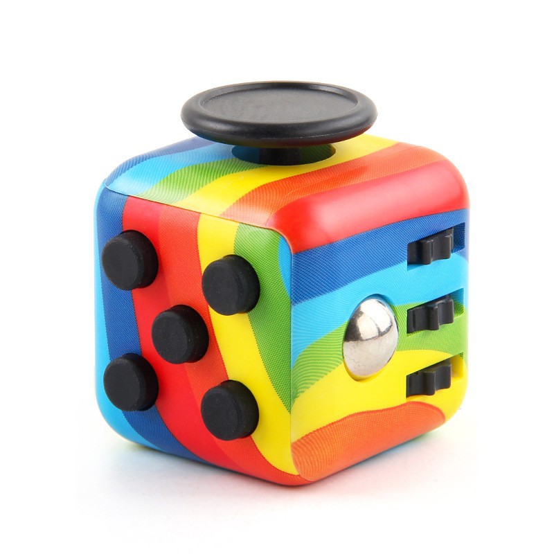 Cubo de Rubik de descompresión, cubo de dados, cubo del espacio, cubo infinito, para liberar estrés.