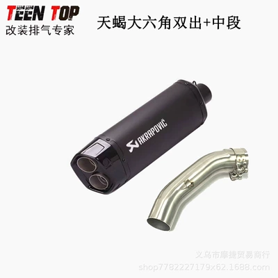 Exhaust manifold | Tail-Section, Direct Installation Without - package-9
