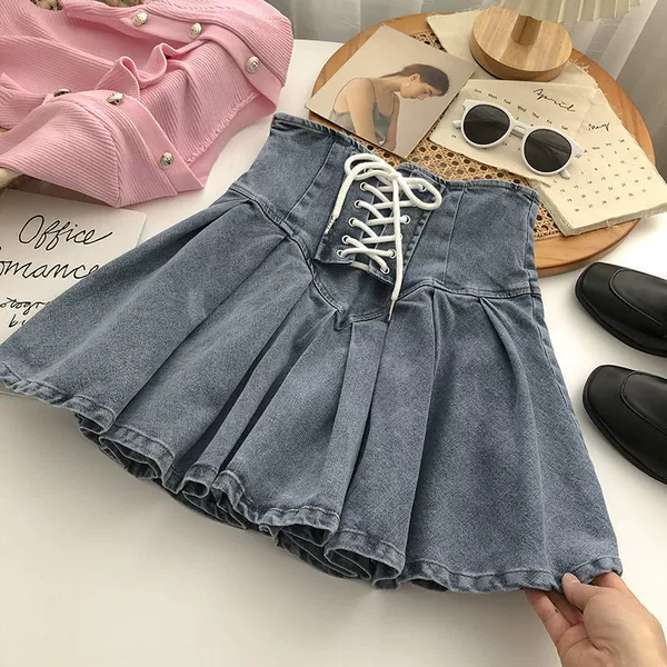 Retro Blue 15010 elastic and lining