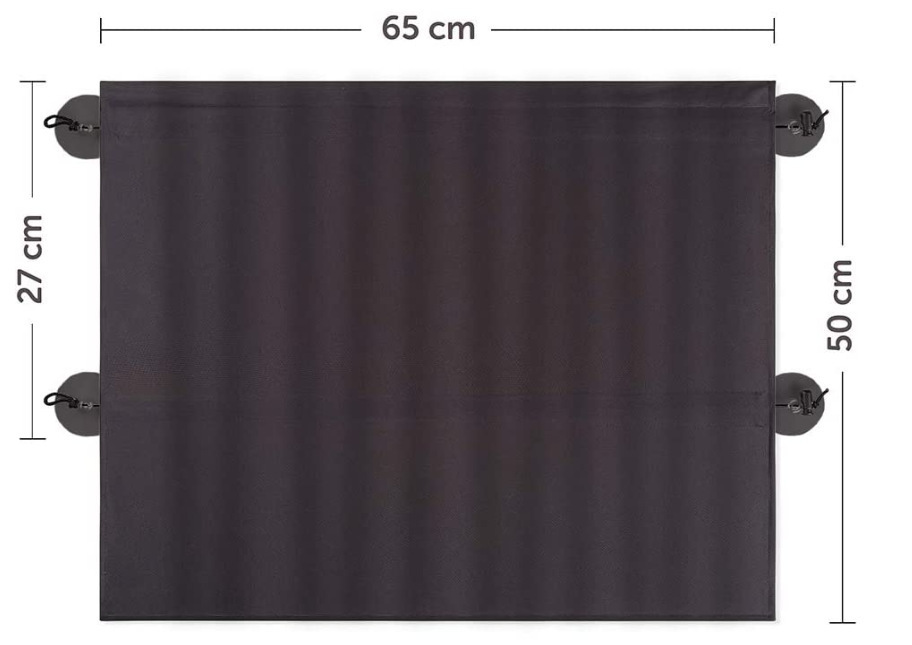 Car Suction Cup Sunshade, Summer Sunshade, Side Window Sunshade, Car Window Shading, Interior Heat Insulation Curtain