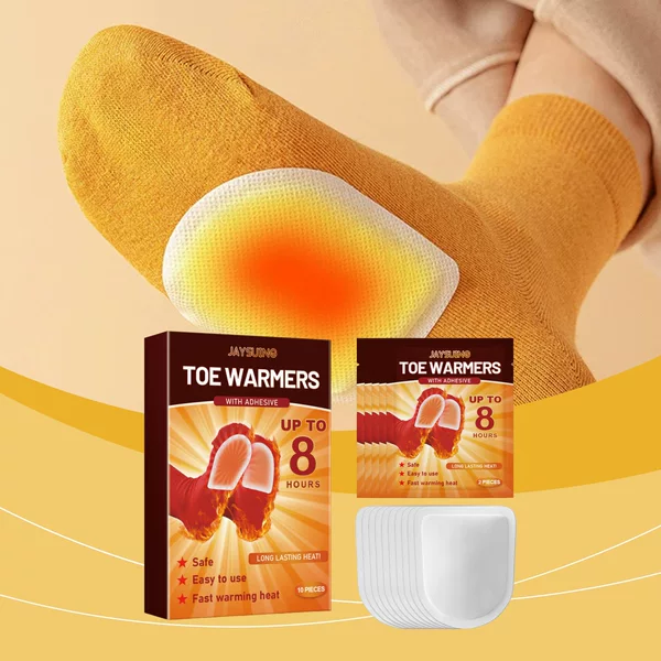 Jaysuing Foot Warming Patch Quickly Warms Winter Cold Protection Disposable Portable Daily Foot Warming Patch