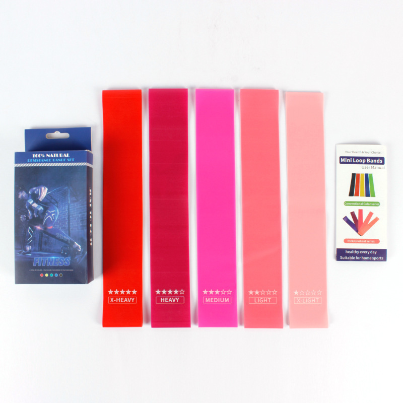 One set + instruction manual in color box (with intensity scale) gradient red se…