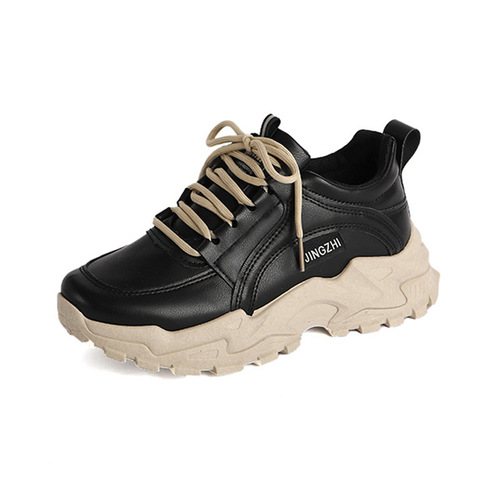 Dad's shoes women's shoes ins trend  spring new thick-soled sports casual shoes women's foreign trade wholesale women's shoes